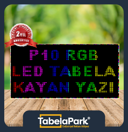 48x320 P10 RGB Led Tabela