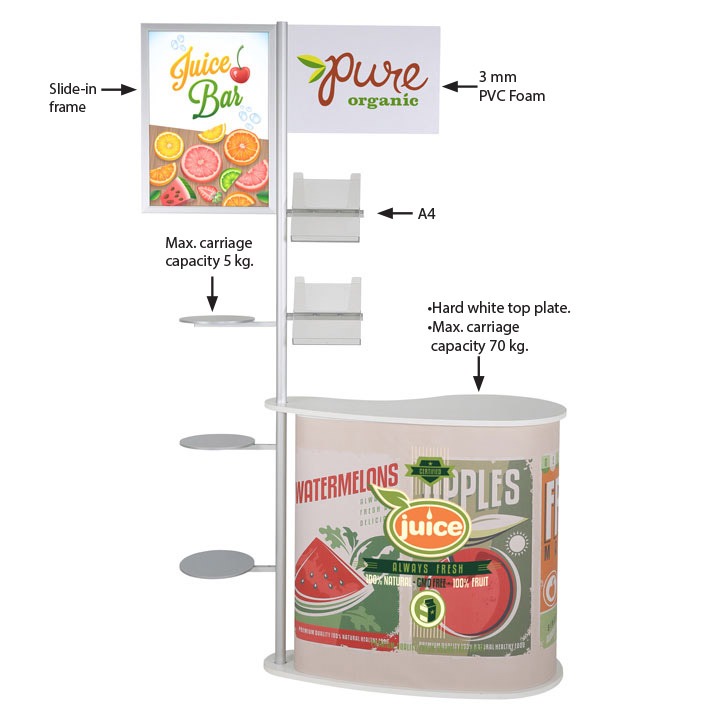 Alınlık Damla Stand İçin