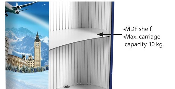 Ara Raf Fasülye Stand İçin (85,5x38,1cm)